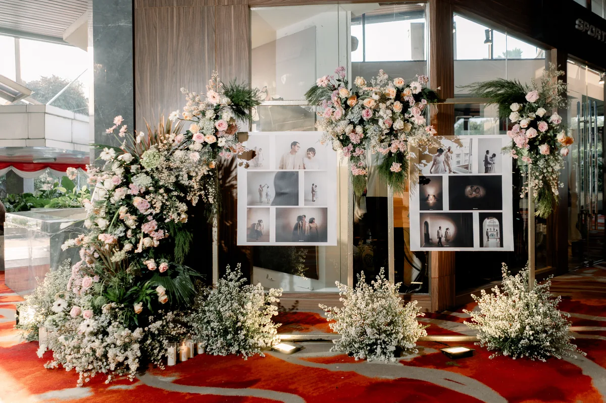 Galeri foto pre-wedding foyer Maeera Decoration